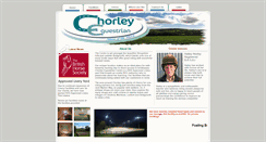Desktop Screenshot of chorleyequestrian.co.uk